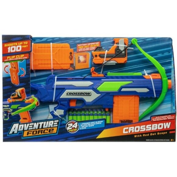 NIB Adventure Force Crossbow Dart Blaster w/ Red Dot Scope, Ages 8 Years + - Picture 1 of 7